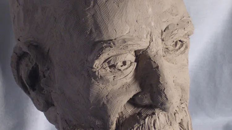 Clay Head Sculpture