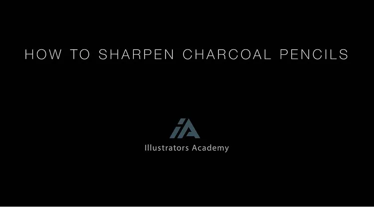 How To Sharpen Charcoal Pencils